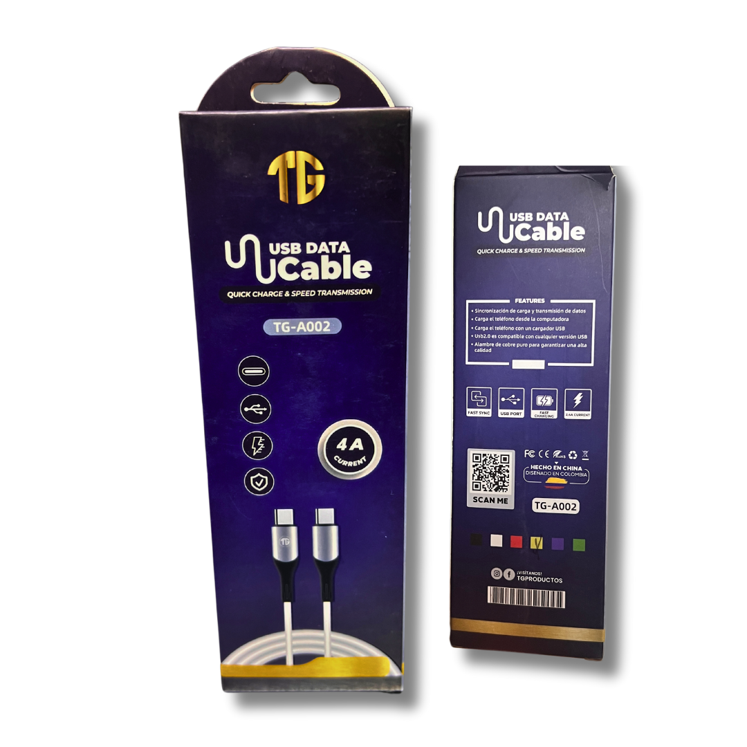 CABLE CARGA CELULAR DE C A C TG-A002