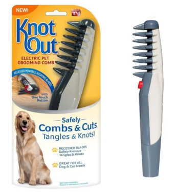 CEPILLO ELIMINADOR DE PELO PARA MASCOTAS