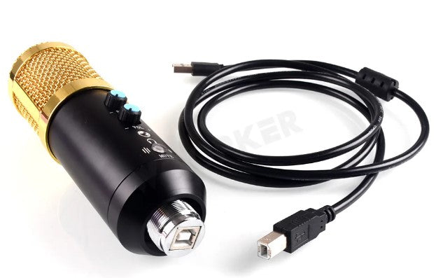 MICROFONO PROFESIONAL CON CONDENSADOR Y