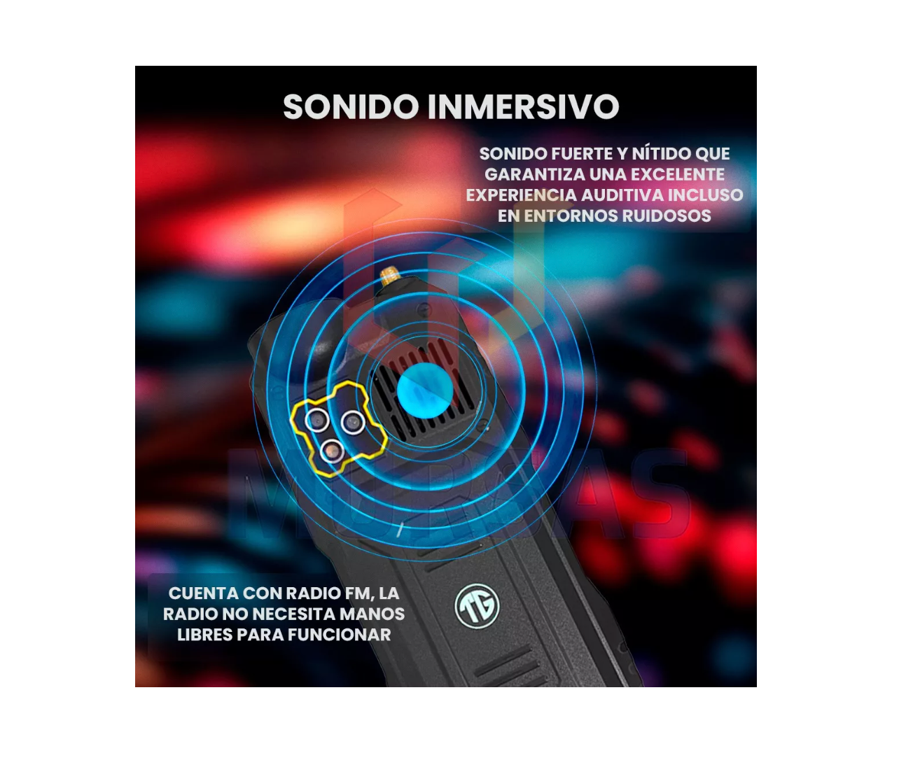 CELULAR ROMPEMUROS DUAL SIM, 2.8", 4G, R
