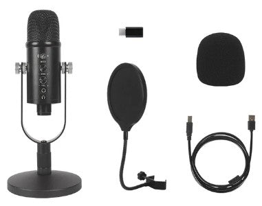 MICROFONO PARA KARAOKE CON ENTRADA C BM-