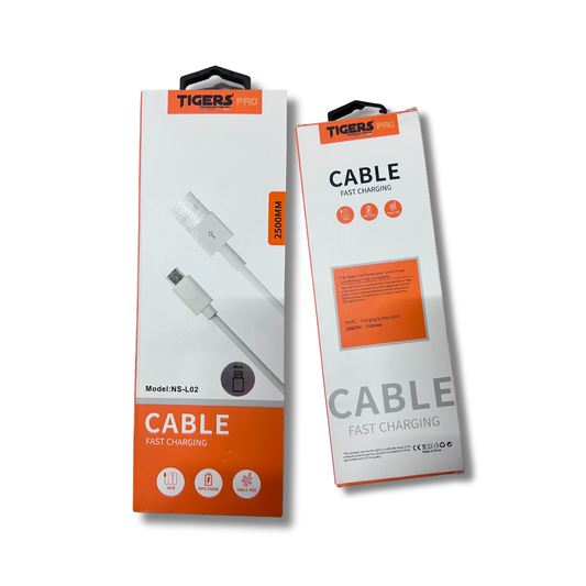CABLE CARGADORV8 2.5M NS L-02