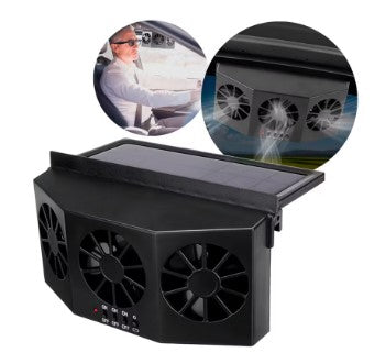 EXTRACTOR DE AIRE SOLAR PARA CARRO PFS-0