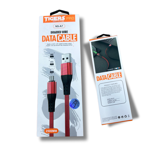 CABLE CARGADOR TIPO C 2.5M NS-A7