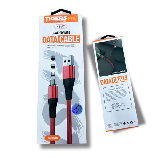 CABLE CARGADOR V8 1.5M NS-A7