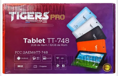 TABLET TT-748 TG NUEVA 7" + 2/32 DS