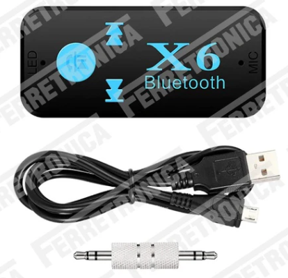 ADAPTADOR BLUETOOTH PARA CARRO X6