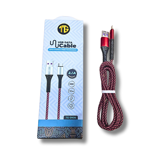 CABLE CARGA CELULAR IPHONE TG-DK06