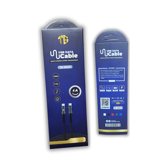 CABLE CARGA CELULAR DE C A IPHONE TG-DK33