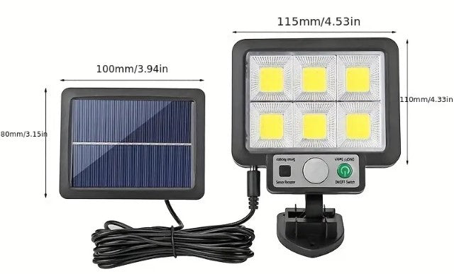 LAMPARA SOLAR CON SENSOR CL-72