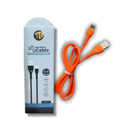 CABLE CARGA CELULAR V8 TG-DK01