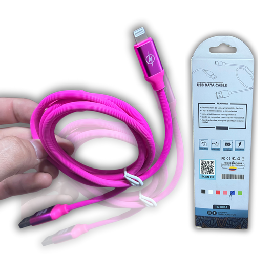 CABLE CARGA CELULAR IPHONE TG-B014