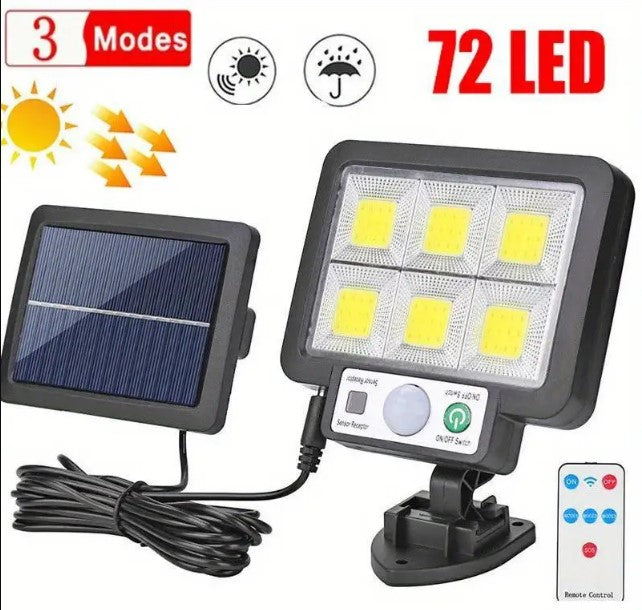 LAMPARA SOLAR CON SENSOR CL-72