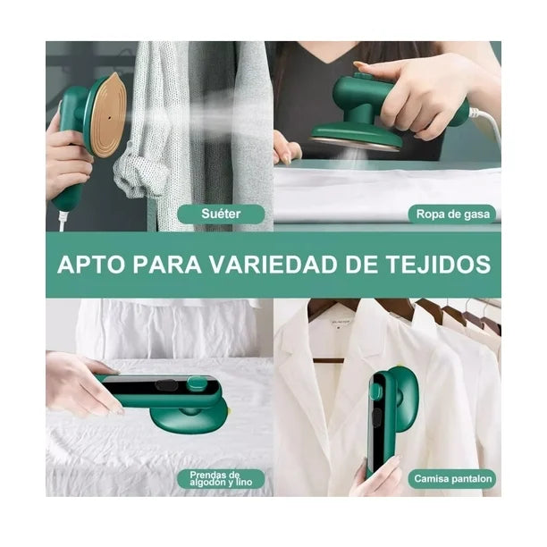 PLANCHA A VAPOR + REMOVEDOR DE PELUSA